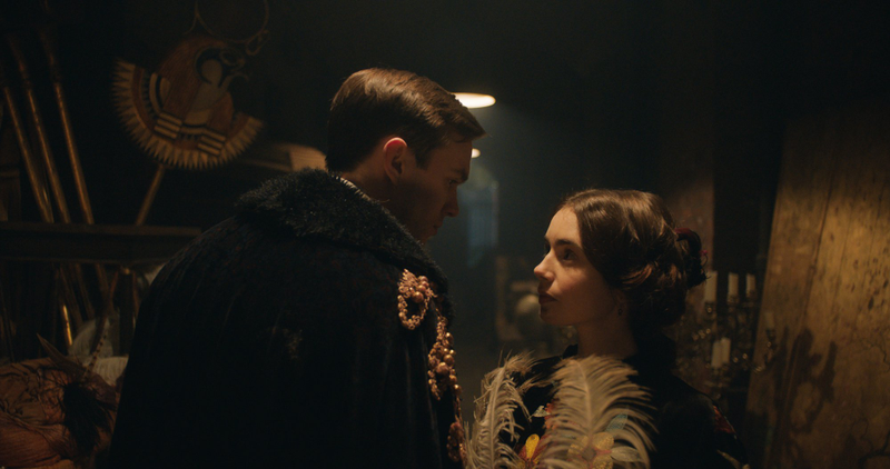 Hoult and Collins in Tolkien